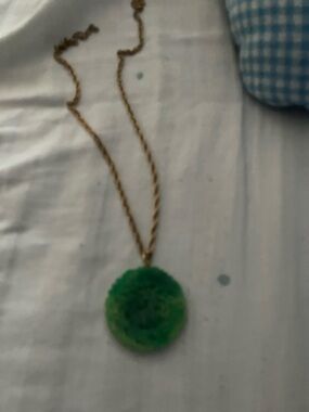Jade like necklace